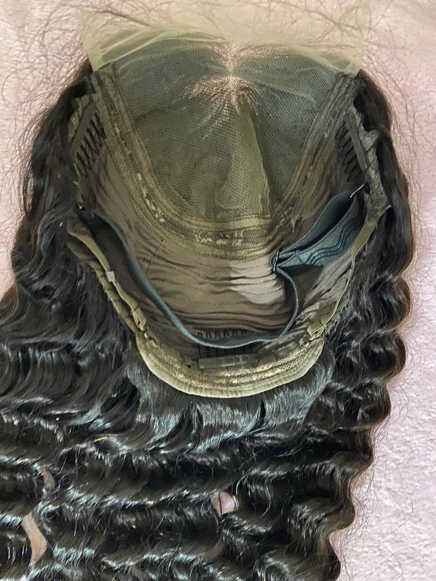 New deep wave 20in closure wig